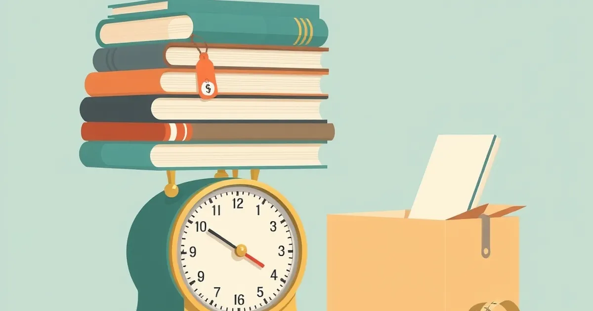 Book Weight Indexing Beats Price for Shipping Tiers