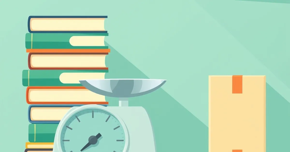 Book Weight, Not Price, Should Set Your Shipping Rates