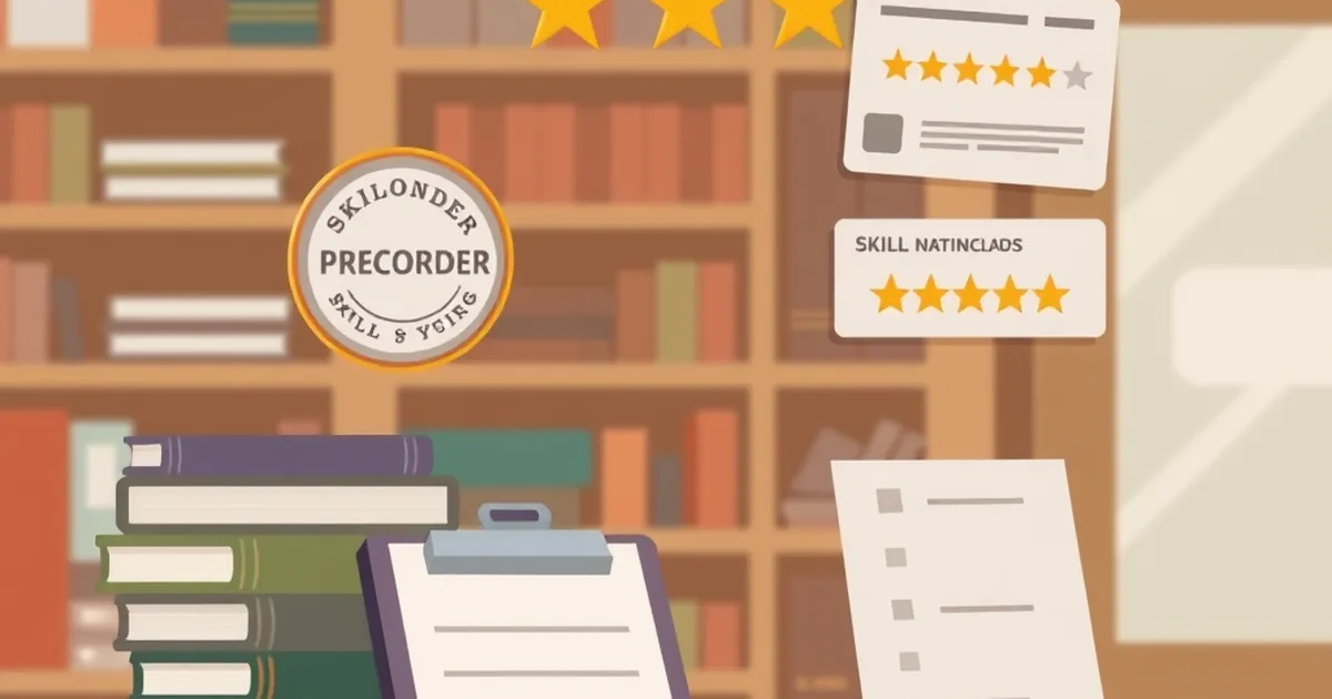 Two Skill Badges Beat a Five-Star Rating on Book Preorders