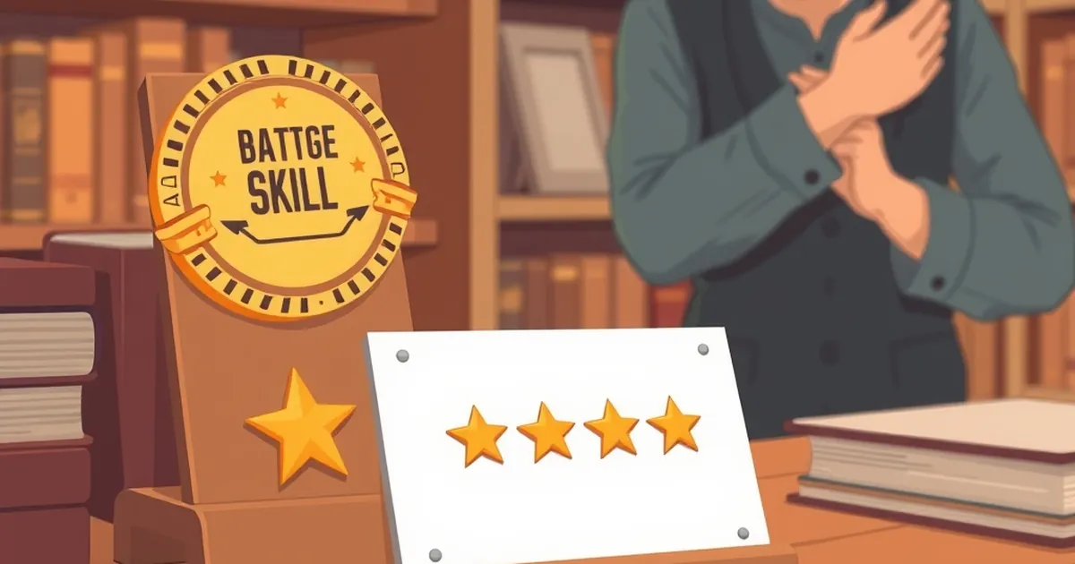 Two Skill Badges Outperform a Five-Star Rating on Repeat Purchases